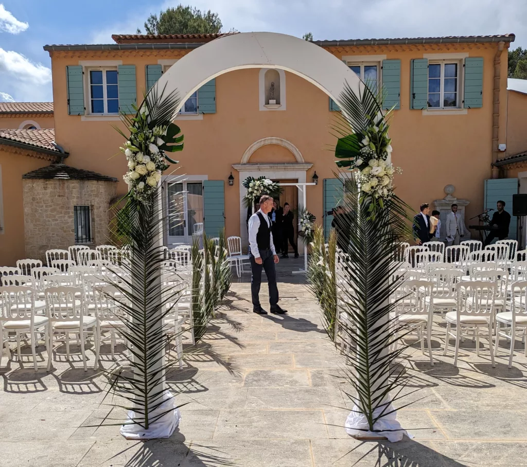 Le pas du Cerf - Fleurs de thé rêves - Fleuriste mariage - wedding designer - décoration florale Var et PACA